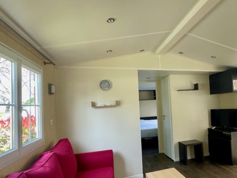 MOBILHOME 6 personnes - MOBILHOME LF 42 - 2 CH - 43 m2 - CLIM - LV - LL - 6pers.