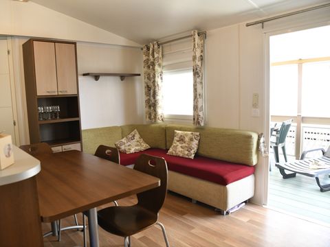 MOBILHOME 5 personnes - 3 chambres - CLIM - TV