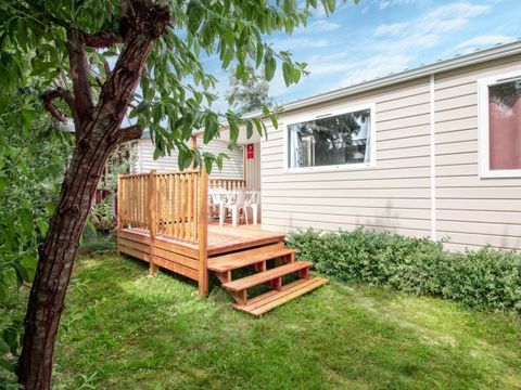 MOBILHOME 6 personnes - Mobil-home Homair Vacances au camping St Aygulf-Plage Comfort | 3 Ch. | 6 Pers. | Terrasse simple | Clim.