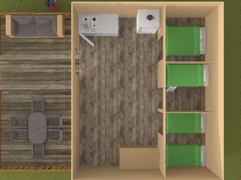 TENTE 6 personnes - Tente Lodge Holiday