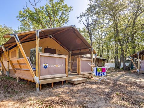 TENTE TOILE ET BOIS 5 personnes - Polari - Safari tent Lodge (5P)