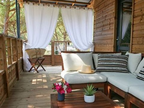 BUNGALOW 5 personnes - Lodge sur pilotis - Kabane 2/5