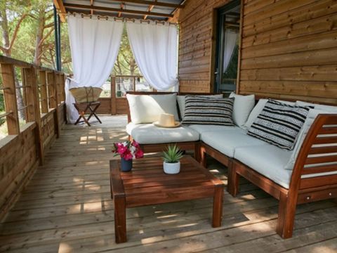 BUNGALOW 5 personnes - Lodge sur pilotis - Kabane 2/5
