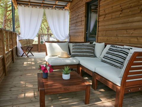 BUNGALOW 4 personnes - Lodge sur pilotis - Kabane 2/4 sdb