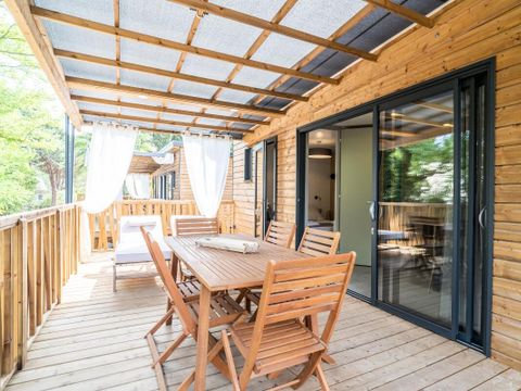 BUNGALOW 4 personnes - Lodge Kabane sur Pilotis 3 Pièces