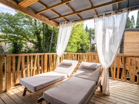 BUNGALOW 4 personnes - Lodge Kabane sur Pilotis 3 Pièces
