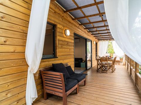 BUNGALOW 6 personnes - Kabane sur Pilotis 4 Pièces