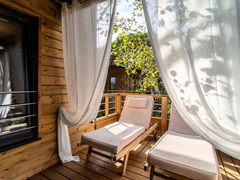 BUNGALOW 6 personnes - Kabane sur Pilotis 4 Pièces