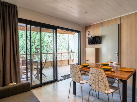 BUNGALOW 6 personnes - Kabane sur pilotis 4 Pièces