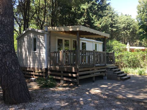 MOBILHOME 4 personnes - Les Peupliers 3 Pièces 4 Personnes Climatisé + TV