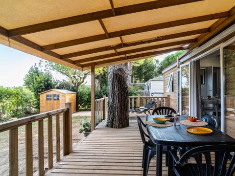 MOBILHOME 6 personnes - 4 Pièces 6 Personnes Climatisé + TV