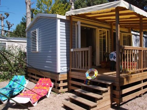 MOBILHOME 6 personnes - Les Peupliers 4 Pièces 6 Personnes Climatisé + TV