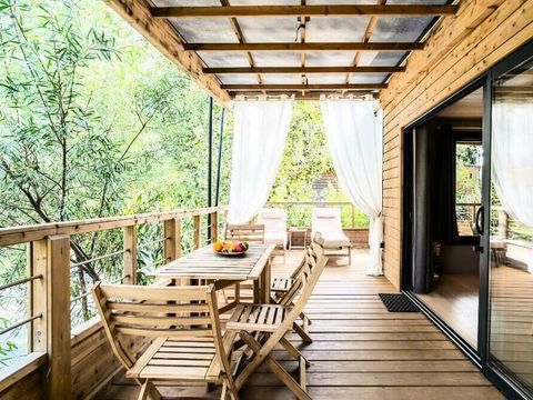 BUNGALOW 5 personnes - Lodge Kabane sur Pilotis 3 Pièces