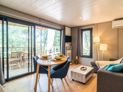 BUNGALOW 5 personnes - Lodge Kabane sur Pilotis 3 Pièces