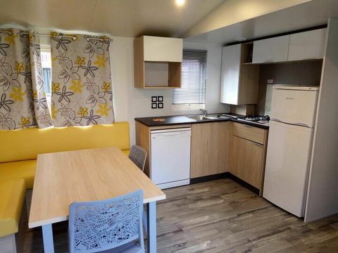 MOBILHOME 8 personnes - Les Peupliers 5 Pièces Climatisé + TV