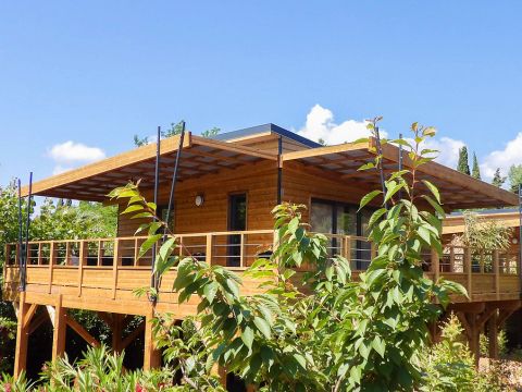 CHALET 5 personnes - Lodge Kabane 2 chambres & 1 Salle d'eau, 5 pers.