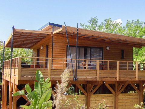 CHALET 5 personnes - Lodge Kabane 2 chambres & 1 Salle d'eau, 5 pers.