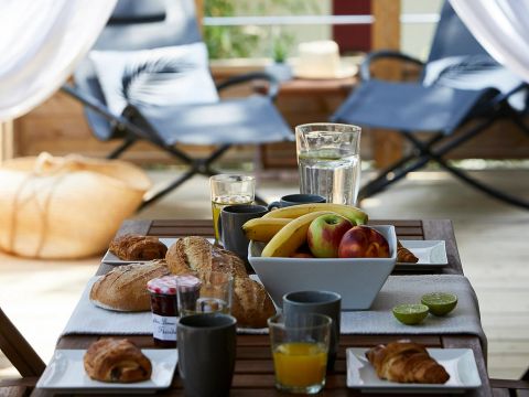 CHALET 5 personnes - Lodge Kabane 2 chambres & 1 Salle d'eau, 5 pers.