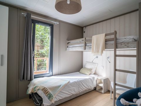 CHALET 5 personnes - Lodge Kabane 2 chambres & 1 Salle d'eau, 5 pers.