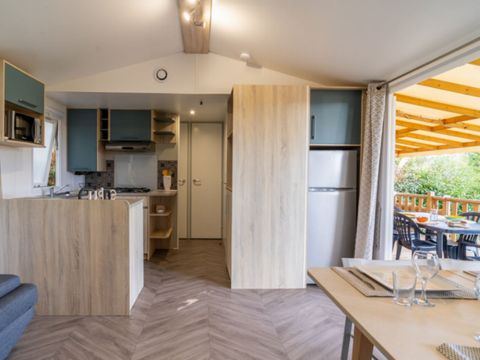 MOBILHOME 6 personnes - Konfort 3 chambres, 2 SDB, 6 personnes
