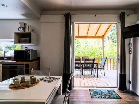 MOBILHOME 4 personnes - Kosy 3 Pièces 4 Personnes Climatisé + TV