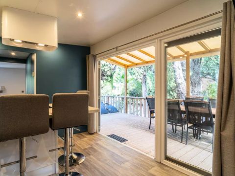 MOBILHOME 5 personnes - Kosy 3 Pièces 5 Personnes Climatisé + TV