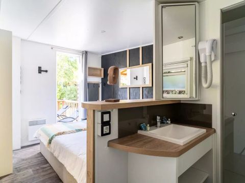 MOBILHOME 4 personnes - Kosy 3 Pièces 4 Personnes Climatisé + TV