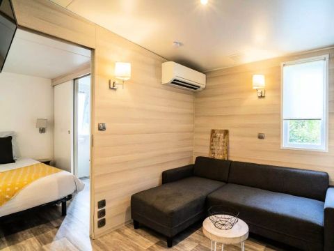 MOBILHOME 5 personnes - Kosy 3 Pièces 5 Personnes Climatisé + TV