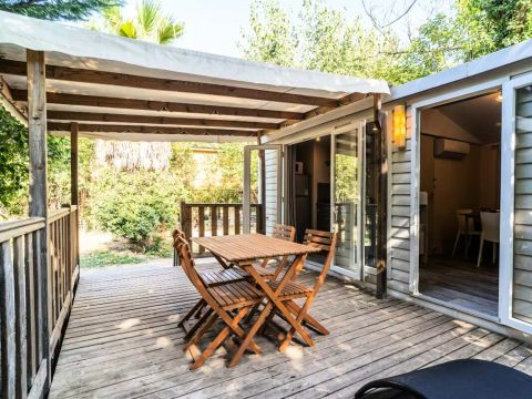 MOBILHOME 6 personnes - Klassic 4 Pièces 6 Personnes Climatisé + TV