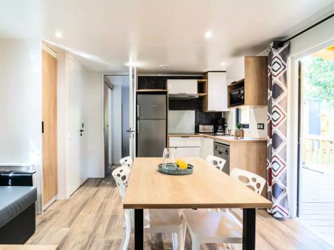 MOBILHOME 4 personnes - Konfort 3 Pièces 4 Personnes Climatisé + TV