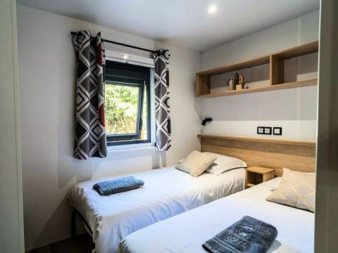 MOBILHOME 4 personnes - Konfort 3 Pièces 4 Personnes Climatisé + TV