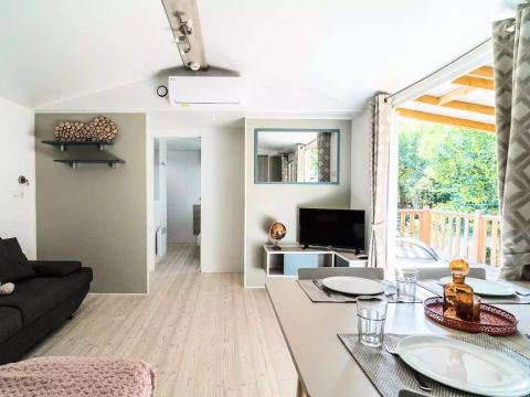 MOBILHOME 4 personnes - Klassic 2 XL 3 Pièces 4 Personnes Climatisé + TV