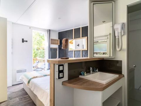 MOBILHOME 4 personnes - Kosy 3 Pièces 4 Personnes Climatisé + TV