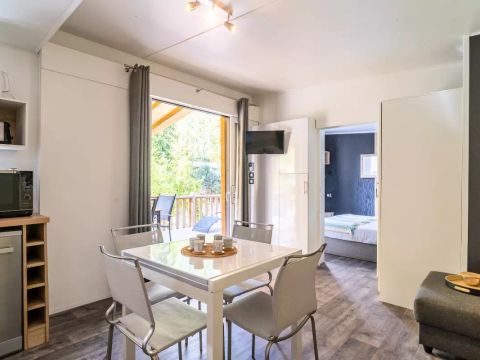 MOBILHOME 4 personnes - Kosy 3 Pièces 4 Personnes Climatisé + TV