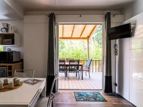 MOBILHOME 4 personnes - Kosy 3 Pièces 4 Personnes Climatisé + TV