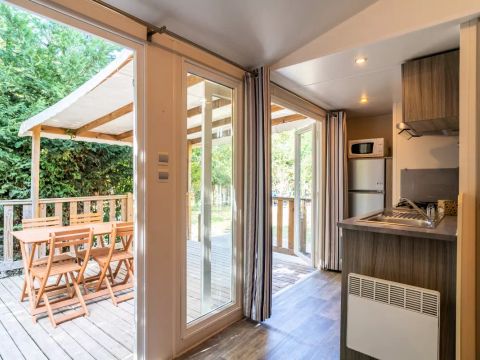 MOBILHOME 6 personnes - Cottage Levant 4 Pièces 6 Personnes Climatisé + TV MOBILHOME 6 personnes - Cottage Levant 4 Pièces 6 Personnes Climatisé + TV