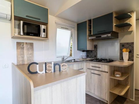 MOBILHOME 6 personnes - Konfort 4 Pièces 6 Personnes Climatisé + TV