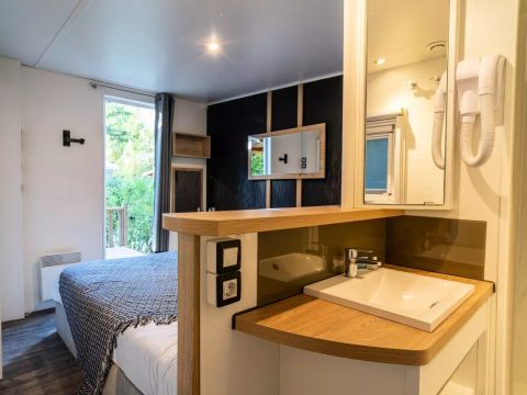 MOBILHOME 6 personnes - Kosy 4 Pièces 6 Personnes Climatisé + TV