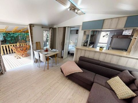 MOBILHOME 4 personnes - 2 XL 3 Pièces 4 Personnes Climatisé + TV