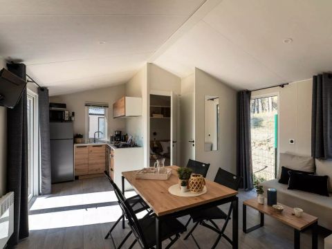 MOBILHOME 4 personnes - Cottage Provence 3 Pièces 4 Personnes Climatisé + TV