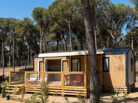 MOBILHOME 4 personnes - Cottage Provence 3 Pièces 4 Personnes Climatisé + TV