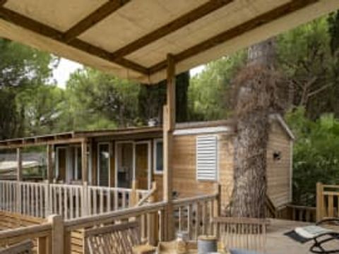 MOBILHOME 12 personnes - Cottage Tribu 12p 6ch *** ZEN