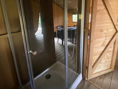 Tente en toile et en bois 4 personnes - Tente safari de luxe Woody 25