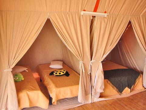 BUNGALOW TOILÉ 5 personnes - Bungalow toilé 2 chambres - sans sanitaires 5 pers