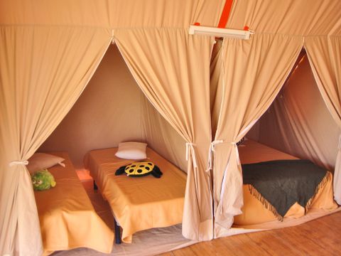 Bungalow toilé 4 personnes - 2 chambres - Sans sanitaires