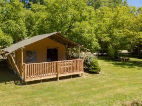 TENTE TOILE ET BOIS 4 personnes - Safaritent sans sanitaire