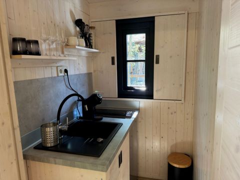 CHALET 3 personnes - Cabane Jacuzzi 2 personnes