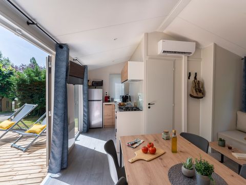 Mobilhome 6 personnes - PREMIUM - 3 chambres - vue mer