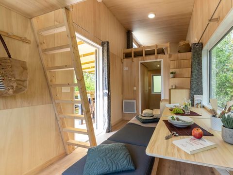 Hébergement 4 personnes - Tiny house PREMIUM- 2 chambres