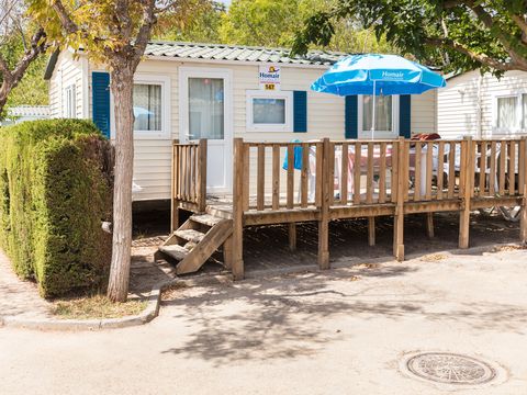 MOBILHOME 6 personnes -  Classic | 2 Ch. | 4/6 Pers. | Terrasse surélevée non couverte | Clim.